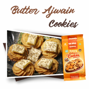 Butter Ajwain Cookies