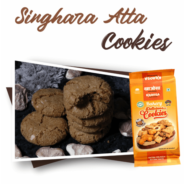 Singhara Atta Cookies